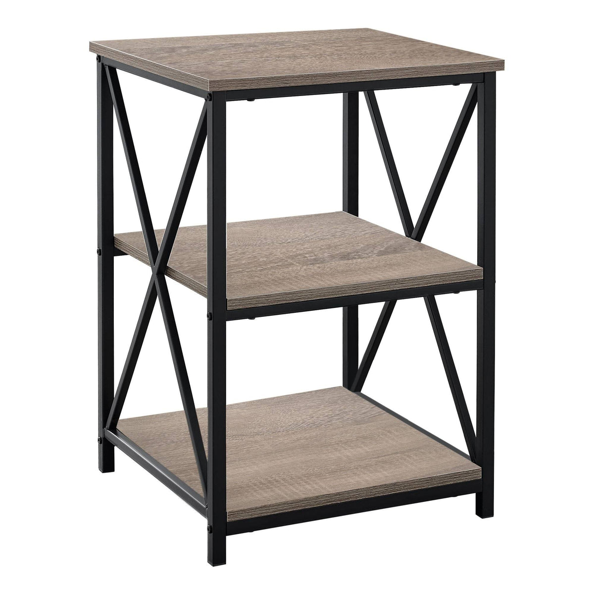 Dark Taupe Contemporary Accent Table G246