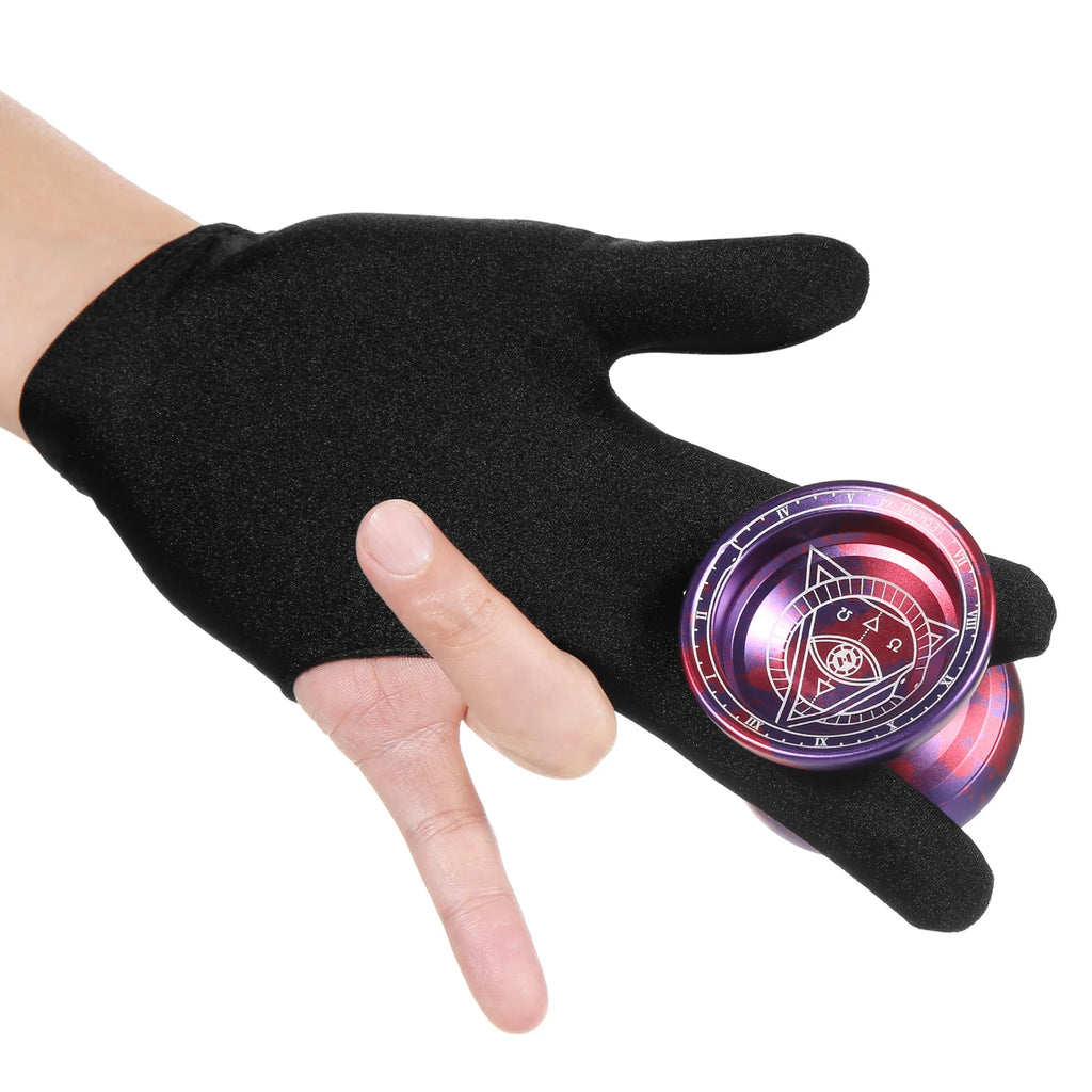 Aluminum Yoyo Ball with Strings and Glove S9894