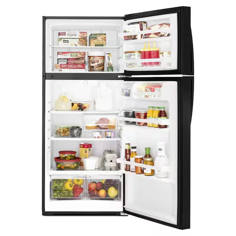 Black Top Freezer Refrigerator I3773