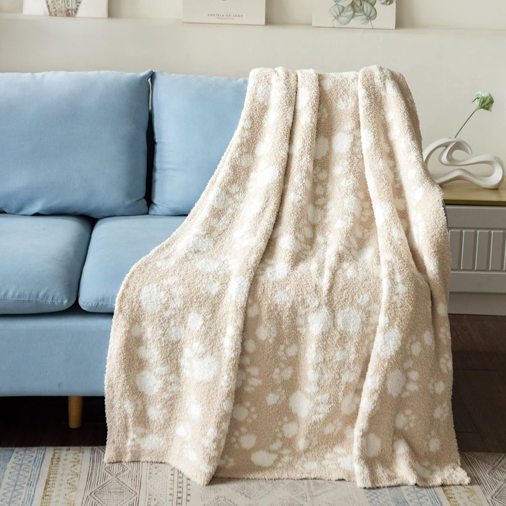 Chunky Knit Chenille Throw Blanket 50 x 60 Q87677