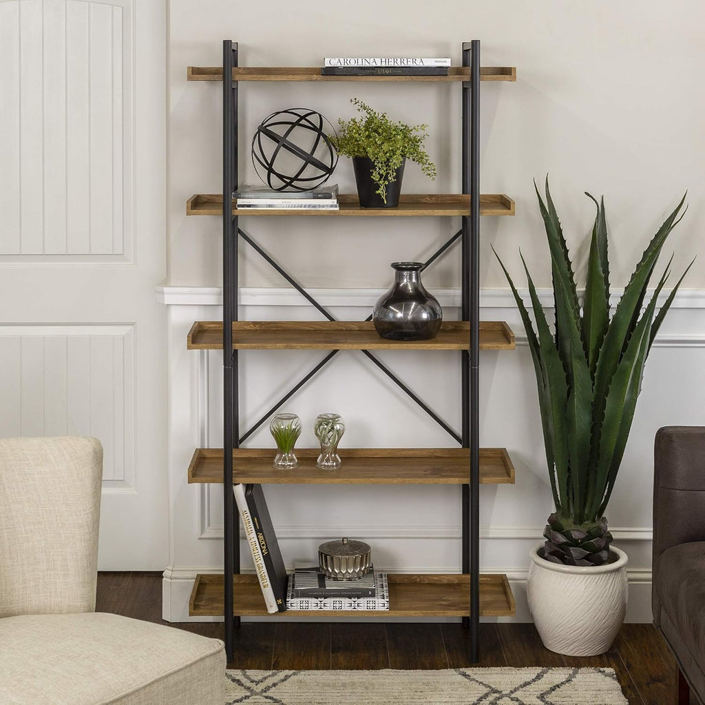 5-Shelf Metal Bookcase N85544