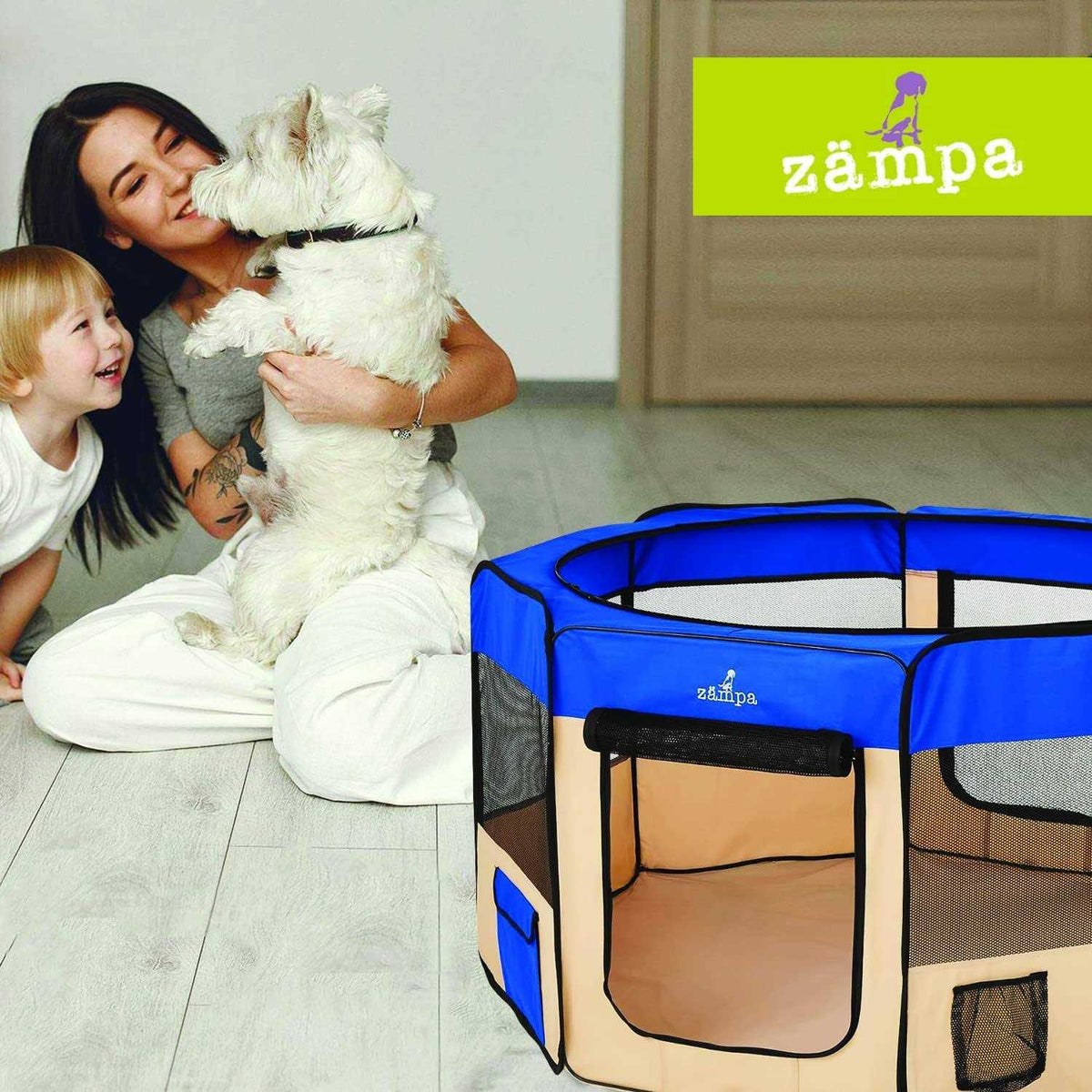 Portable Foldable Pet Playpen U34235