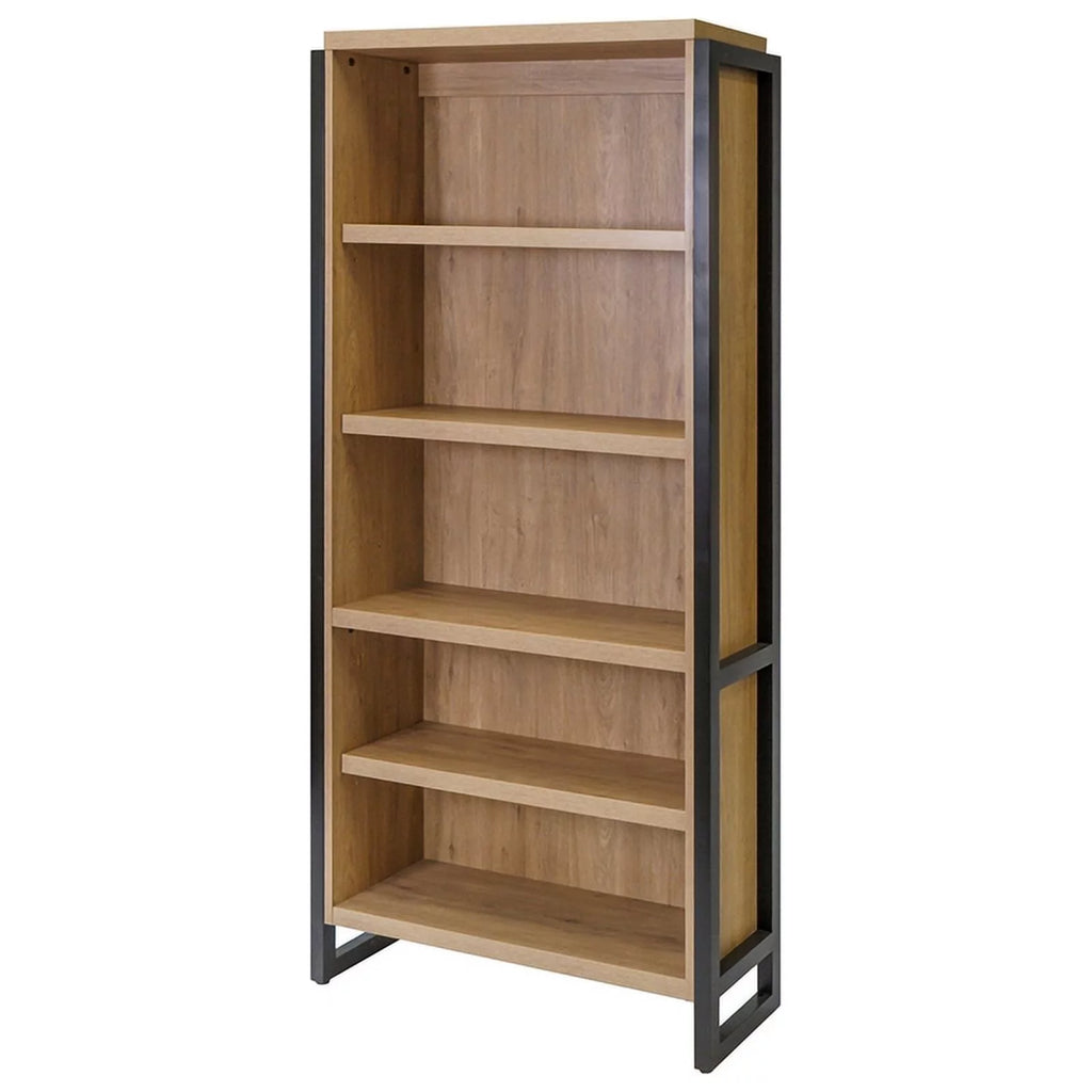 Light Brown Wood Laminate Bookcase F405