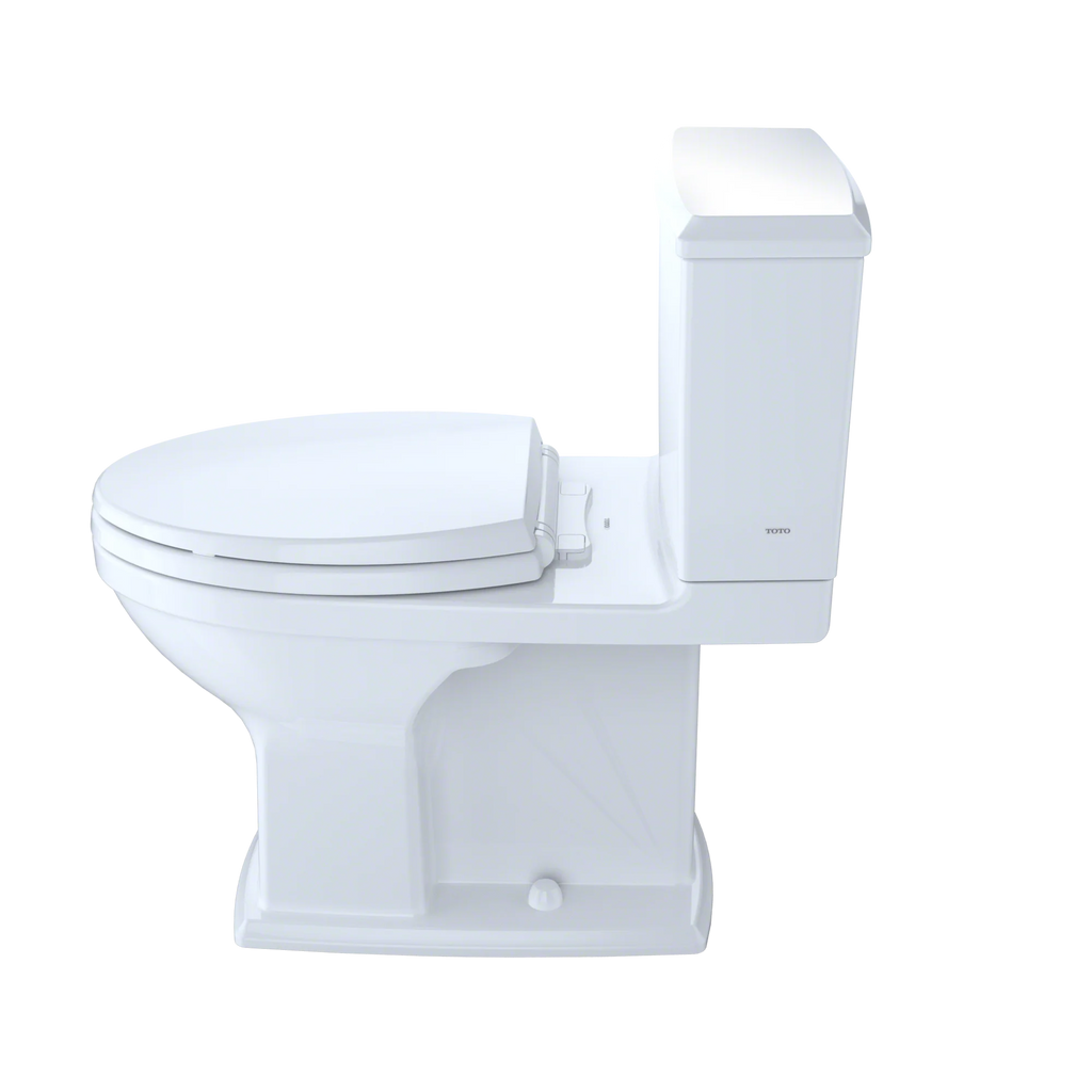 Colonial White Two-Piece Elongated Universal Height Toilet X366283