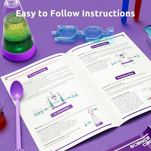 Science Kit with 50+ Chemistry Experiments P474594