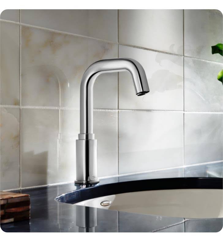 Polished Chrome Deck-Mount Sensor-Operated Faucet Y578174