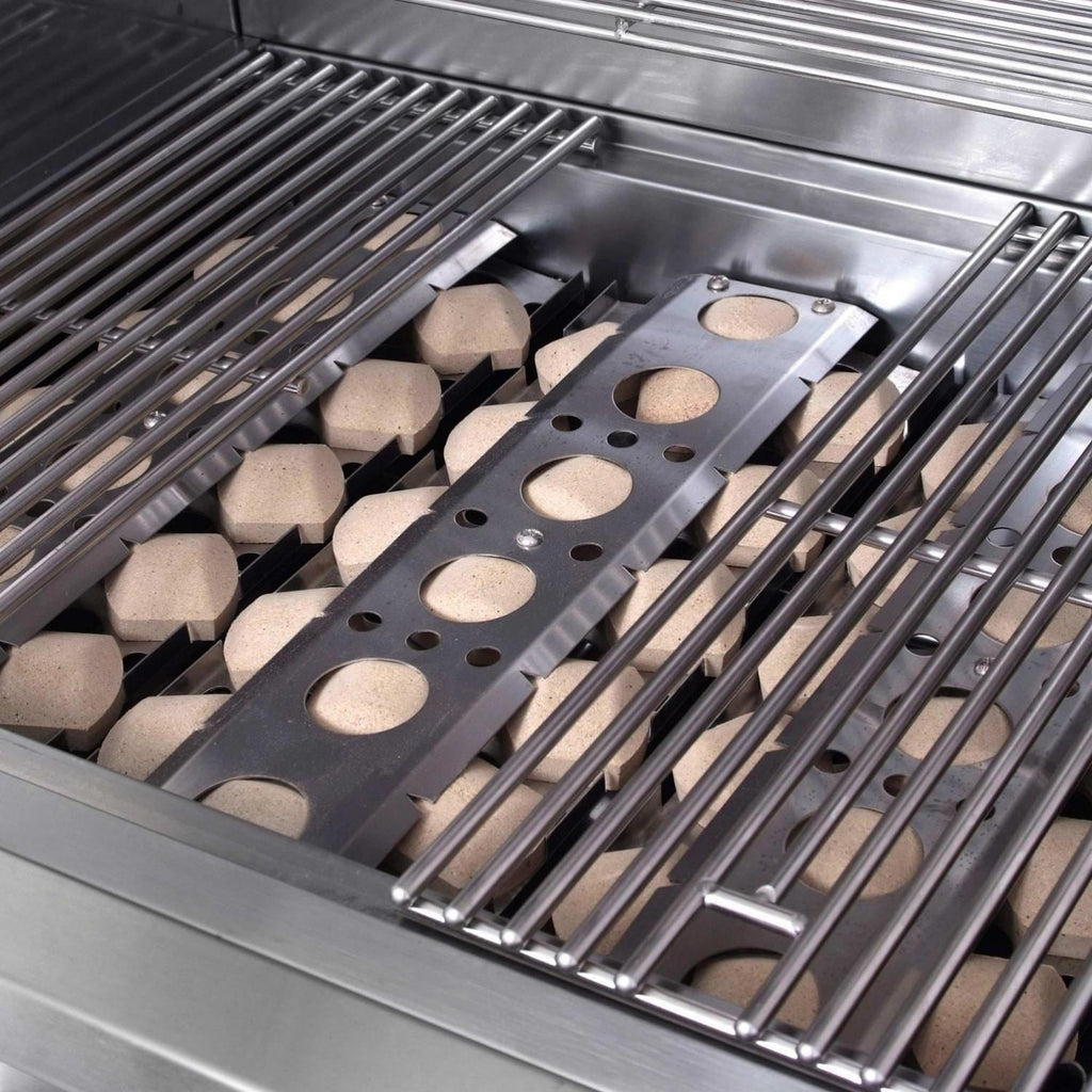 40-Inch 5-Burner Propane Gas Grill With Rear Infrared Burner & Grill Lights L768898