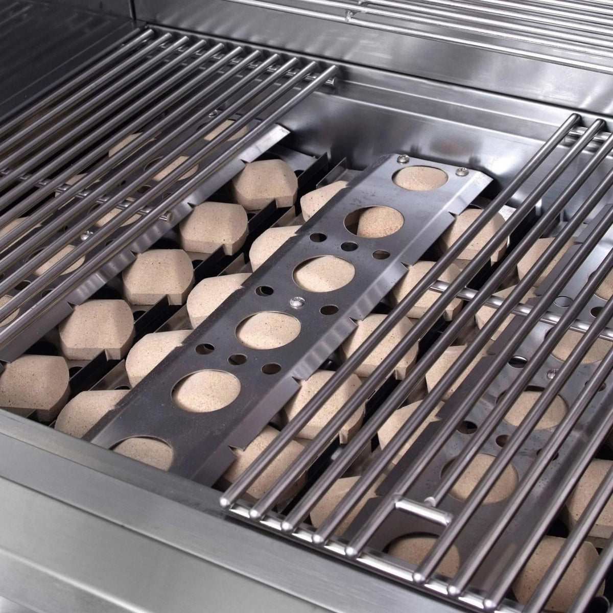 40-Inch 5-Burner Propane Gas Grill With Rear Infrared Burner & Grill Lights L768898