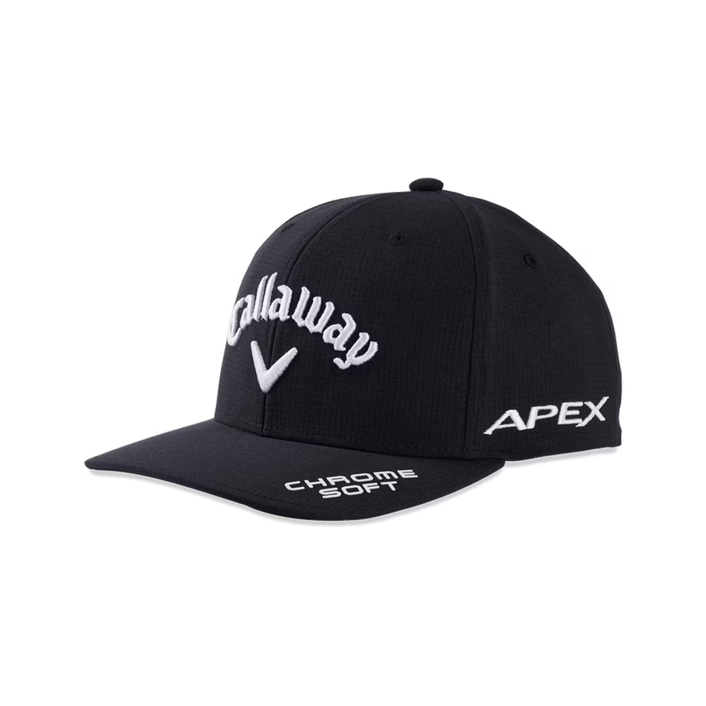 Black Adjustable Golf Hat C4910