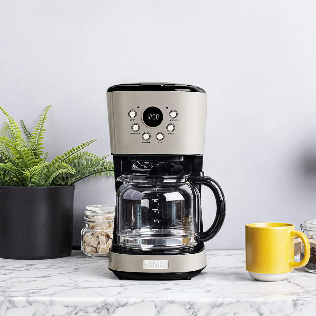 Turquoise Blue 12 Cup Programmable Coffee Maker with Glass Carafe Z9730