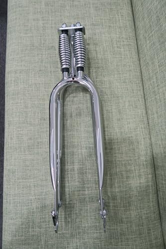 26" Springer Fork Threaded Cruiser Chopper Bike Dual Spring Fork K94129