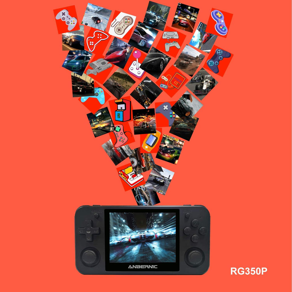 Handheld Game Console with 3.5 Inch HD Screen (Black) B847626