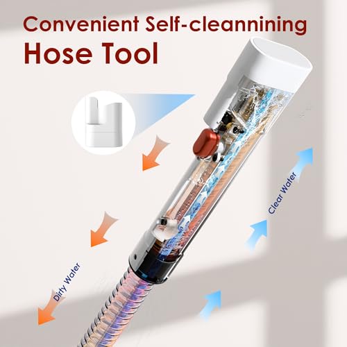 Portable 15Kpa Carpet Cleaner with 54oz Water Tank S831