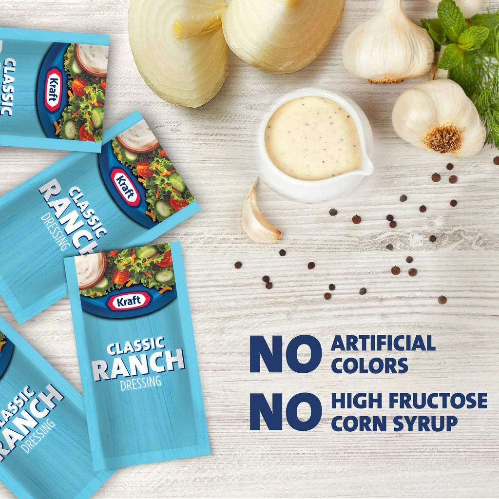 0.44 oz. Ranch Salad Dressing Packets, 200 per case N982
