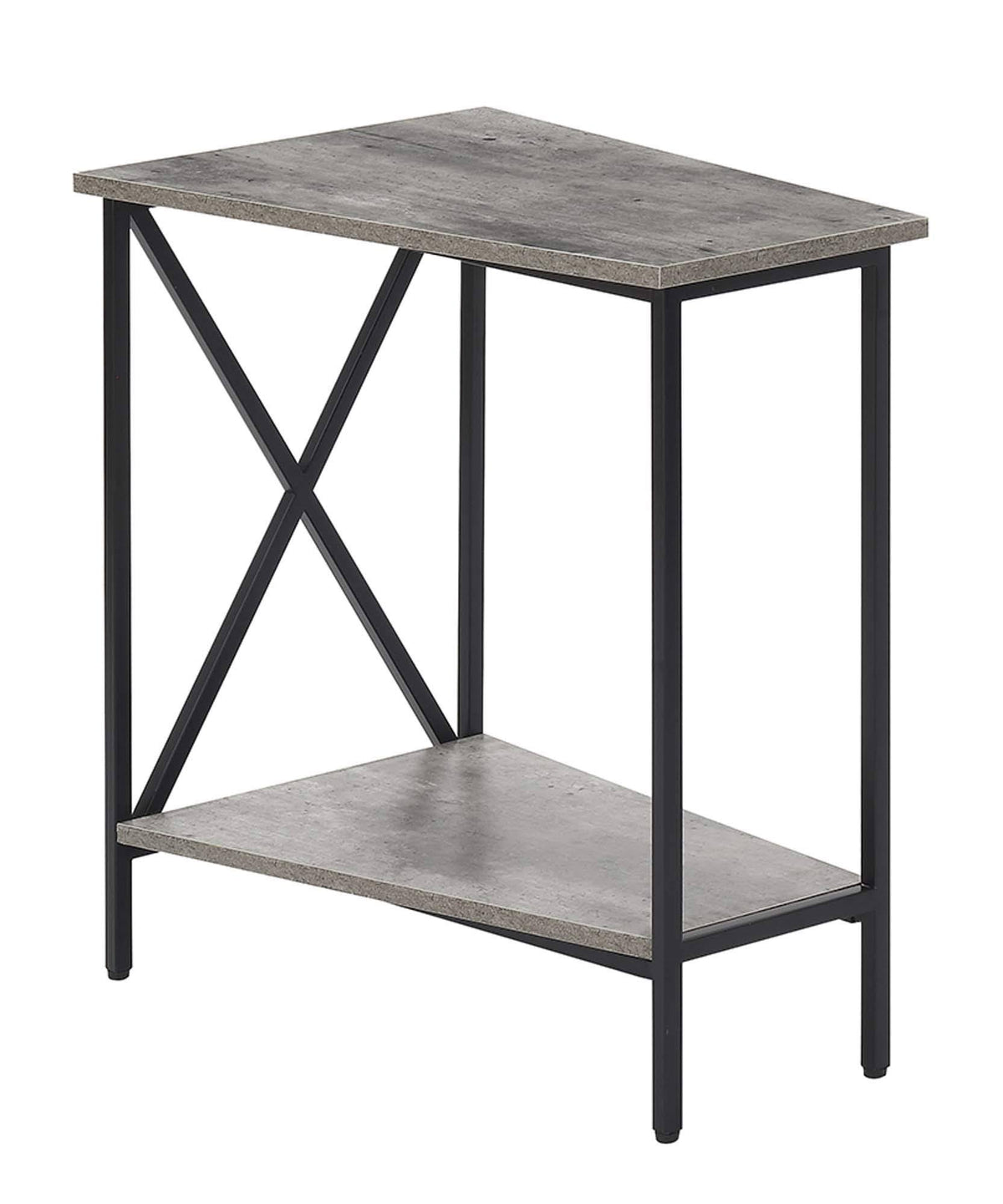 Black Wedge End Table H793745
