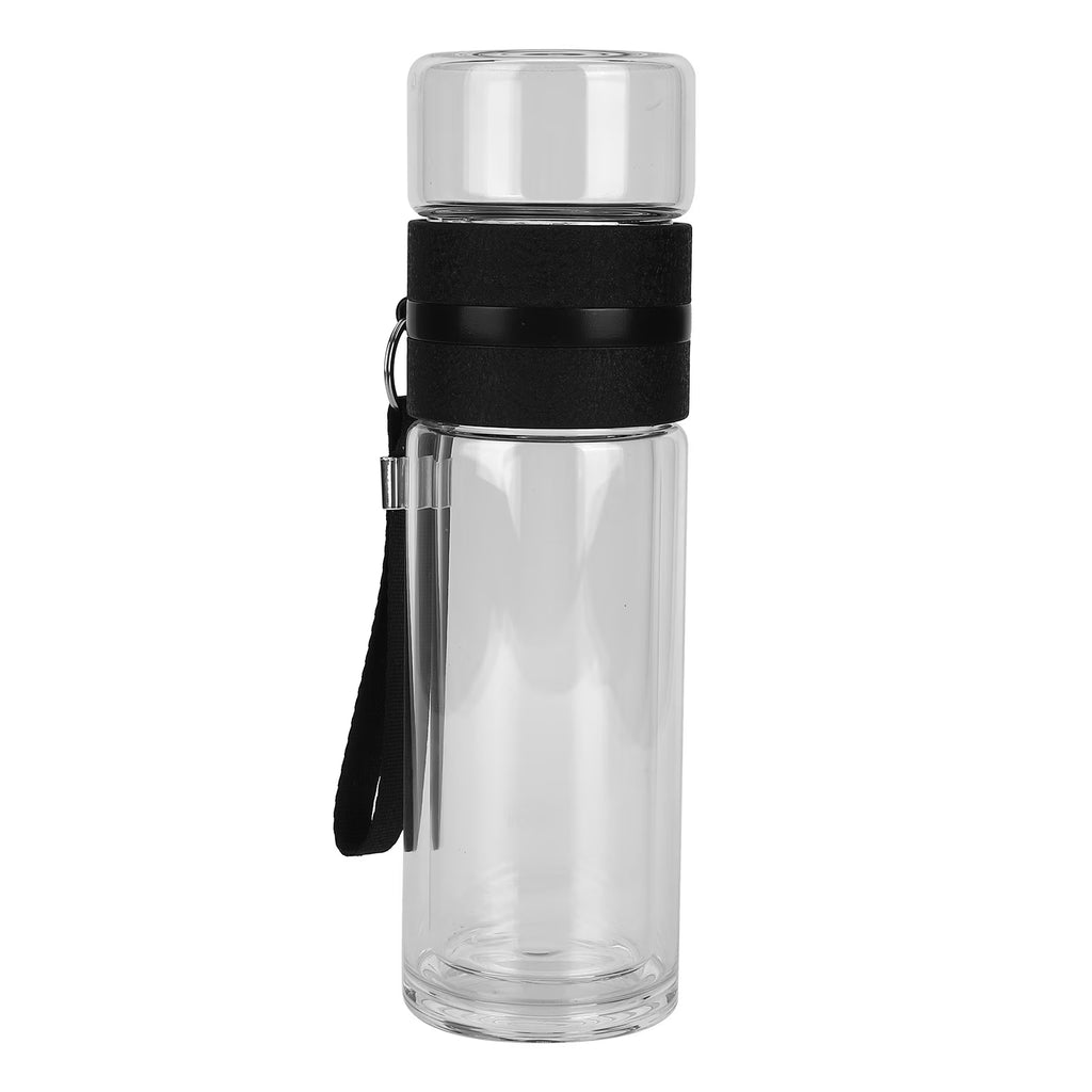 Double Walled Glass Tea Infuser Bottle W165119