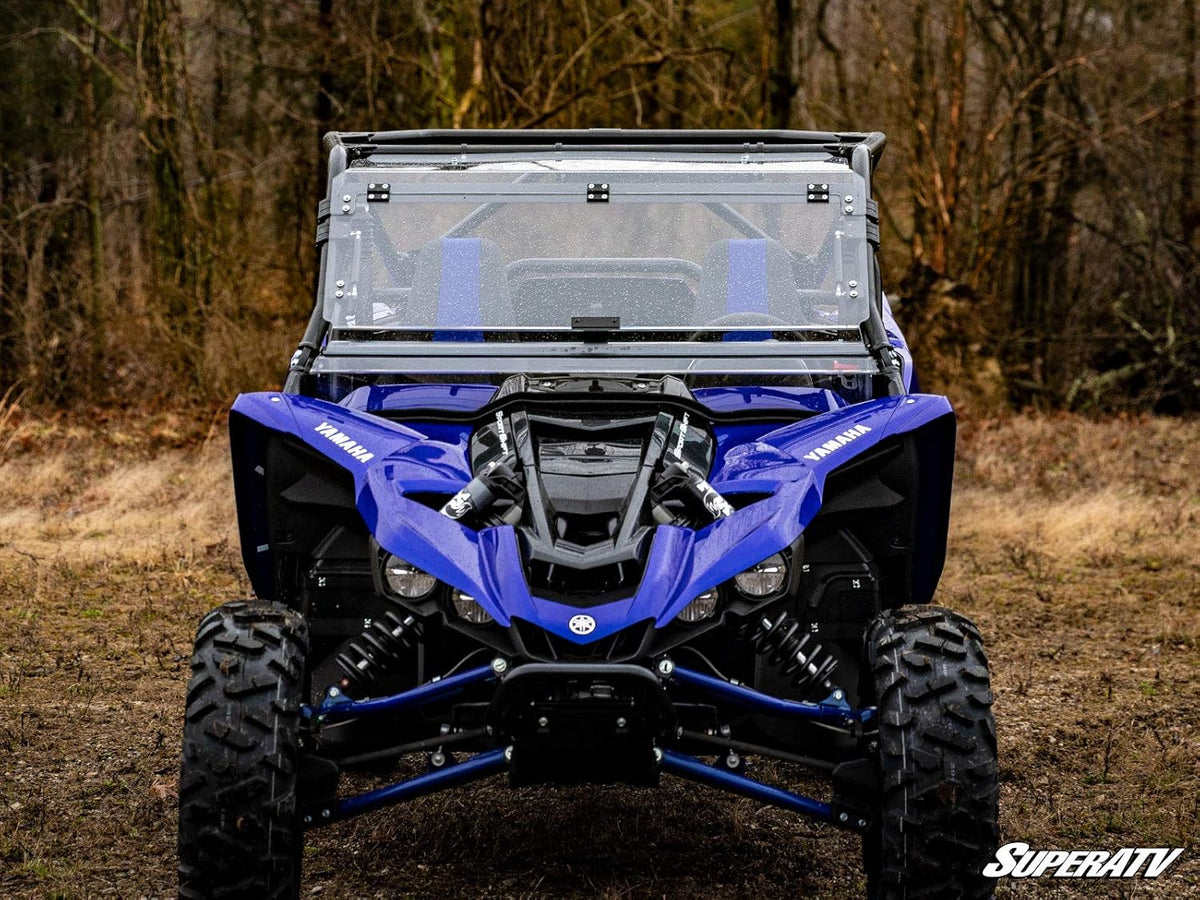 Flip Windshield for Yamaha YXZ, 1/4” Clear Scratch Resistant Polycarbonate T17501
