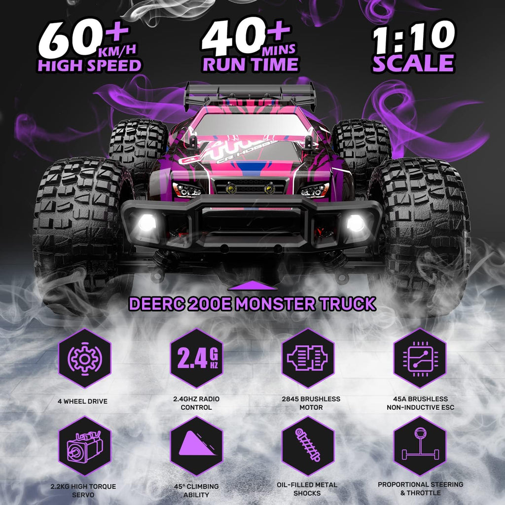 1:10 Brushless High Speed RC Monster Truck D2167