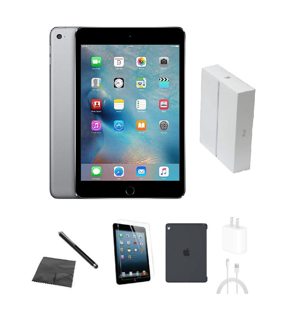 iPad Mini 4 128GB Space Gray WiFi with Case K6029
