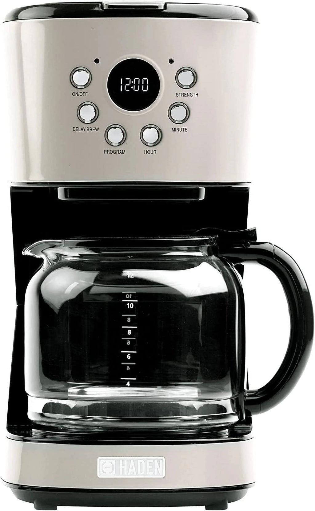 Turquoise Blue 12 Cup Programmable Coffee Maker with Glass Carafe Z9730