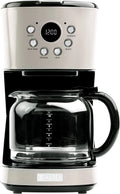 Turquoise Blue 12 Cup Programmable Coffee Maker with Glass Carafe Z9730