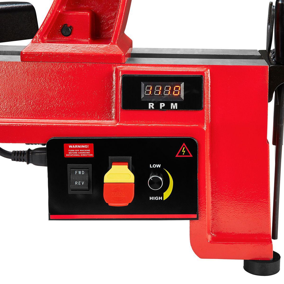 14 in. x 20 in. Electronic Variable-Speed Wood Midi Lathe L5860