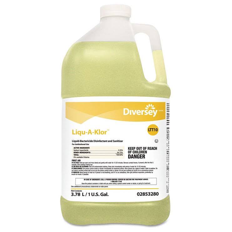 Liqu-A-Klor Disinfectant/Sanitizer 5 Gal Pail Q3130