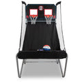 Black Foldable Basketball Arcade Game with 7 Basketballs Z13836