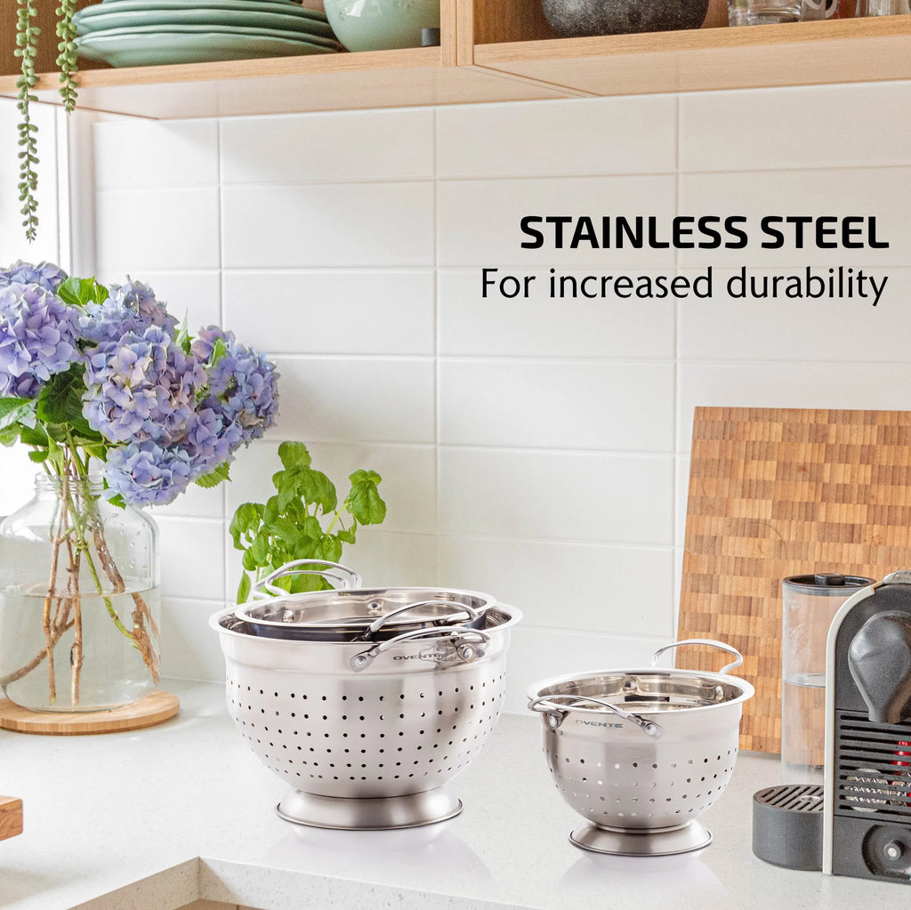 Stainless Steel Colander Set of 3 T80040