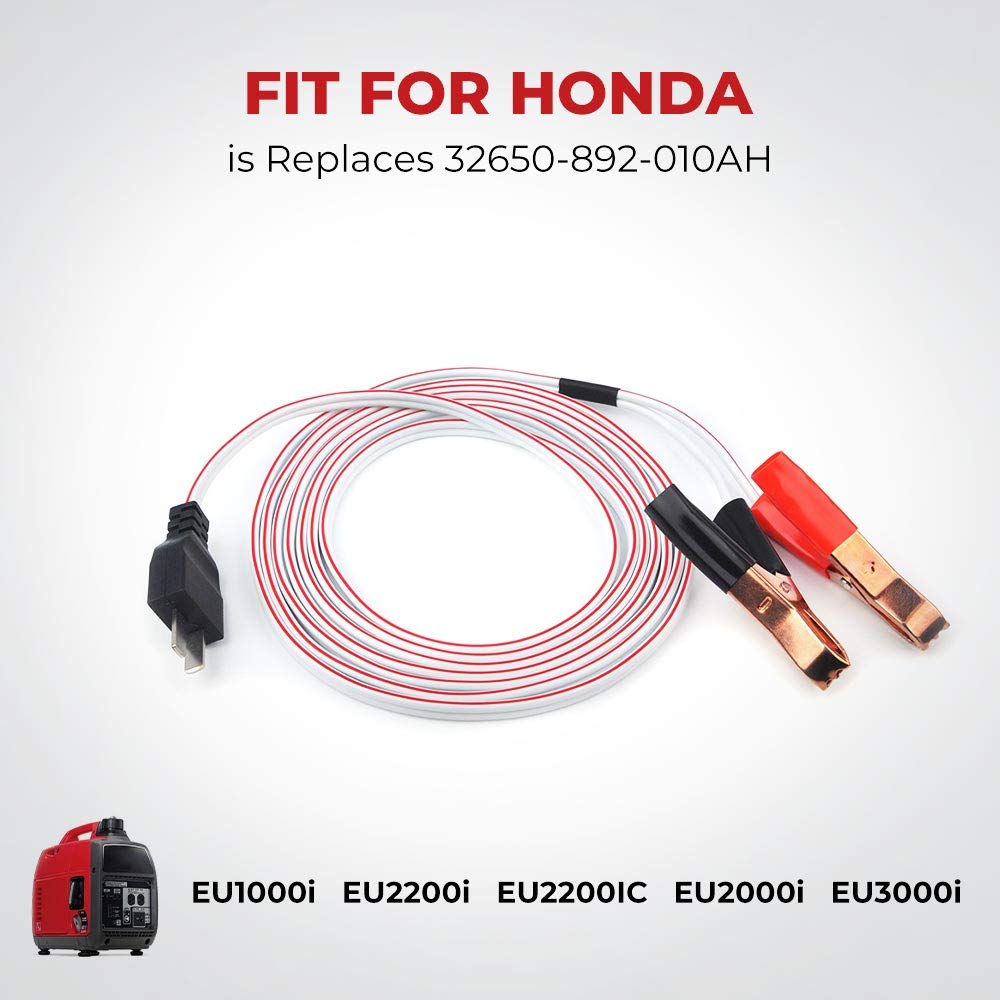 DC Charging Cables 16AWG 2X 20A Pure Copper 10 Feet Pack of 2 I8550
