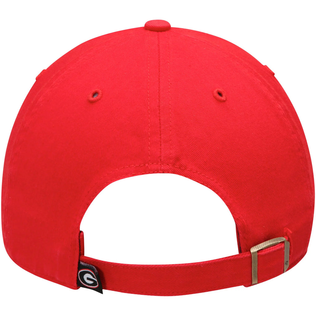 Red Georgia Bulldogs Adjustable Hat K570