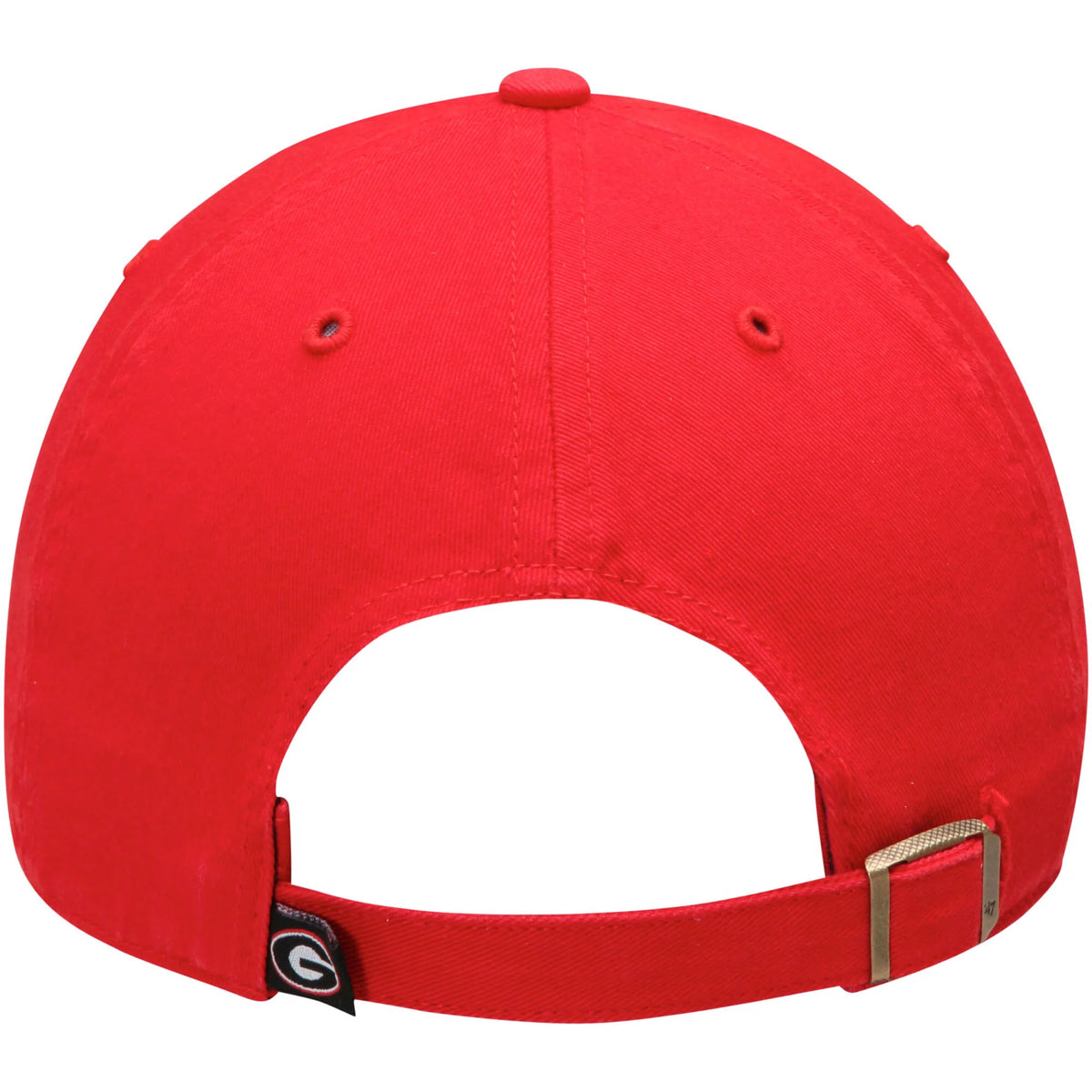Red Georgia Bulldogs Adjustable Hat K570