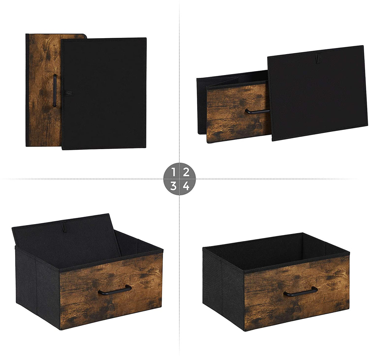 8 Fabric Storage Drawer Dresser with Metal Frame A3032