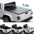 Black Hard Tri-Fold Truck Bed Tonneau Cover for Ford Ranger 5' Bed F273005