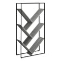 Grey Laminate 3 Tier Bookshelf O561