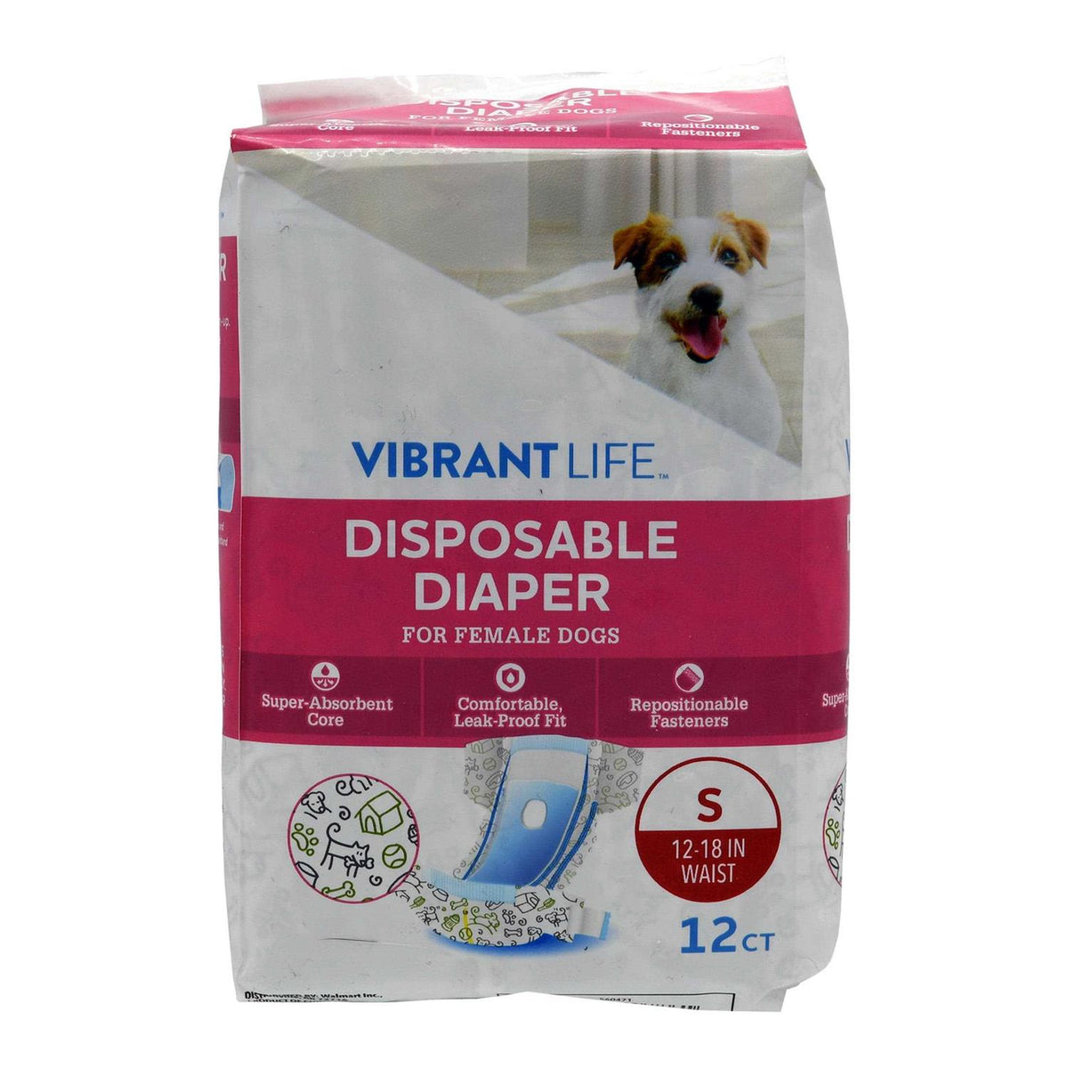 Disposable Diapers for Female Dogs Y62715
