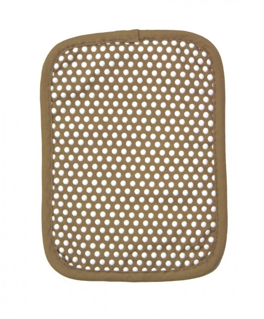 Reversible Non-Slip Silicone Dot Cotton Twill Pot Holder B814640