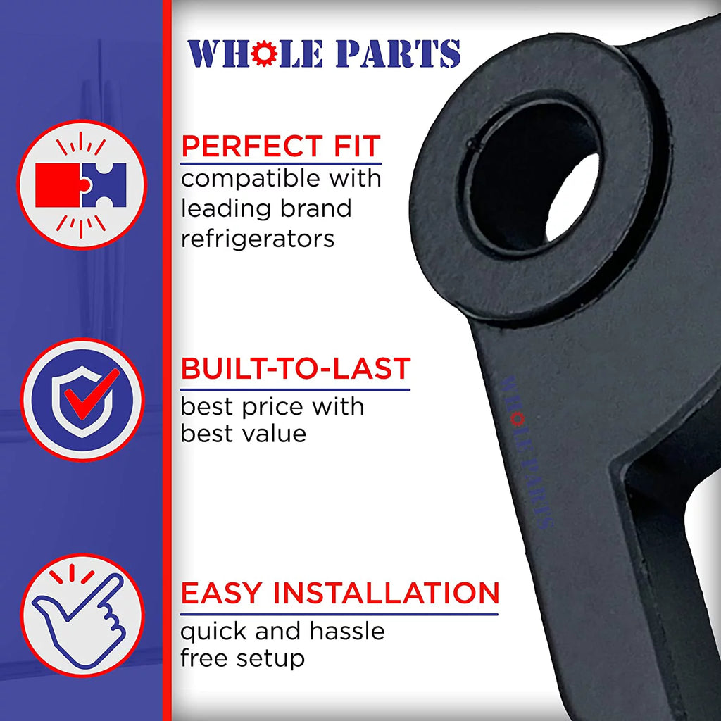 Refrigerator Door Stop Bushing Black M6307