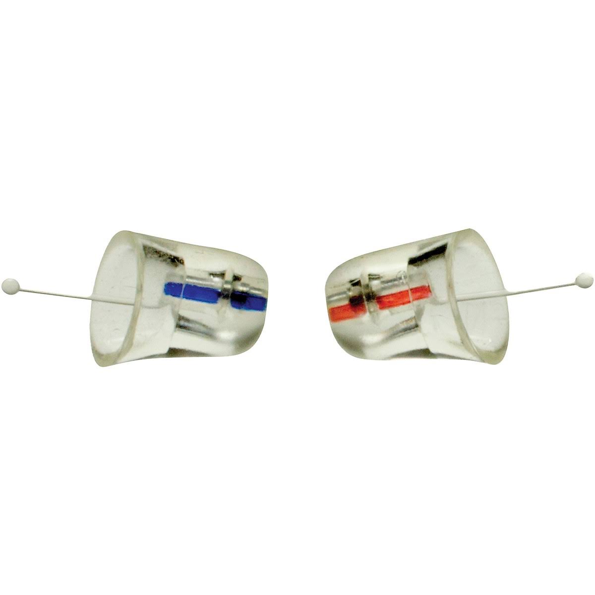 Medium Musicians Plugs and Carrying Case Bundle Silver Q39769