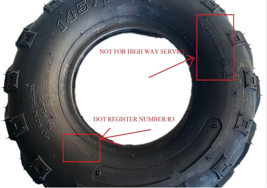 23X10.50-12 Lawn Mower Cart Turf Tires 4PR G8197