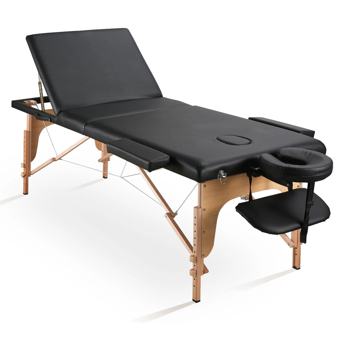 Portable 3 Folding Wood Massage Table L272