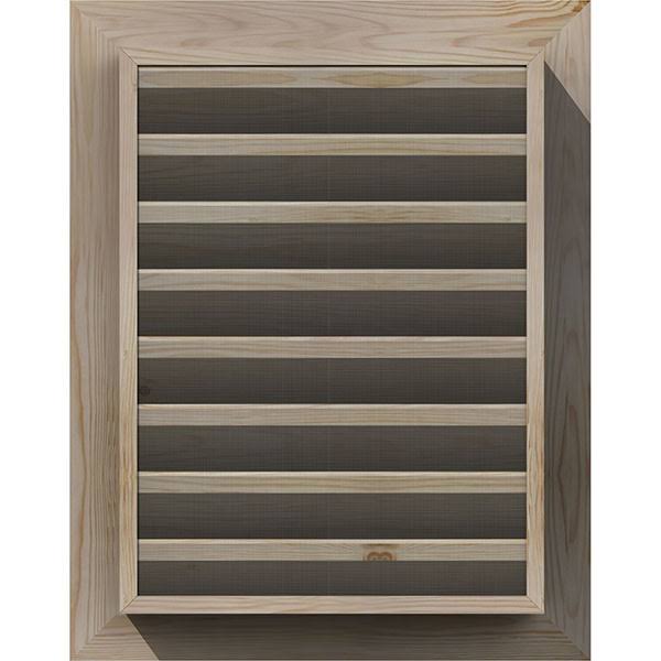 Unfinished Smooth Pine Gable Vent R659596