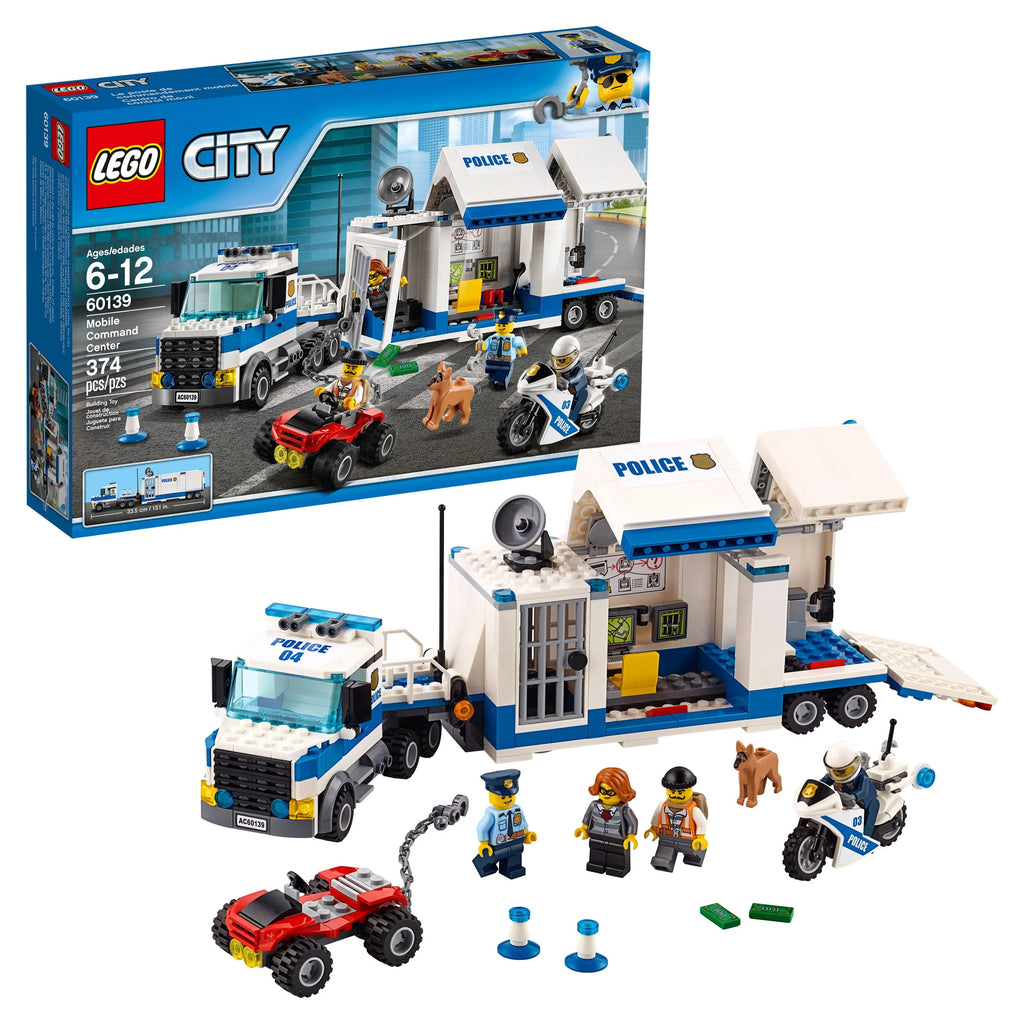 LEGO City Police Mobile Command Center 374 Pieces X731606