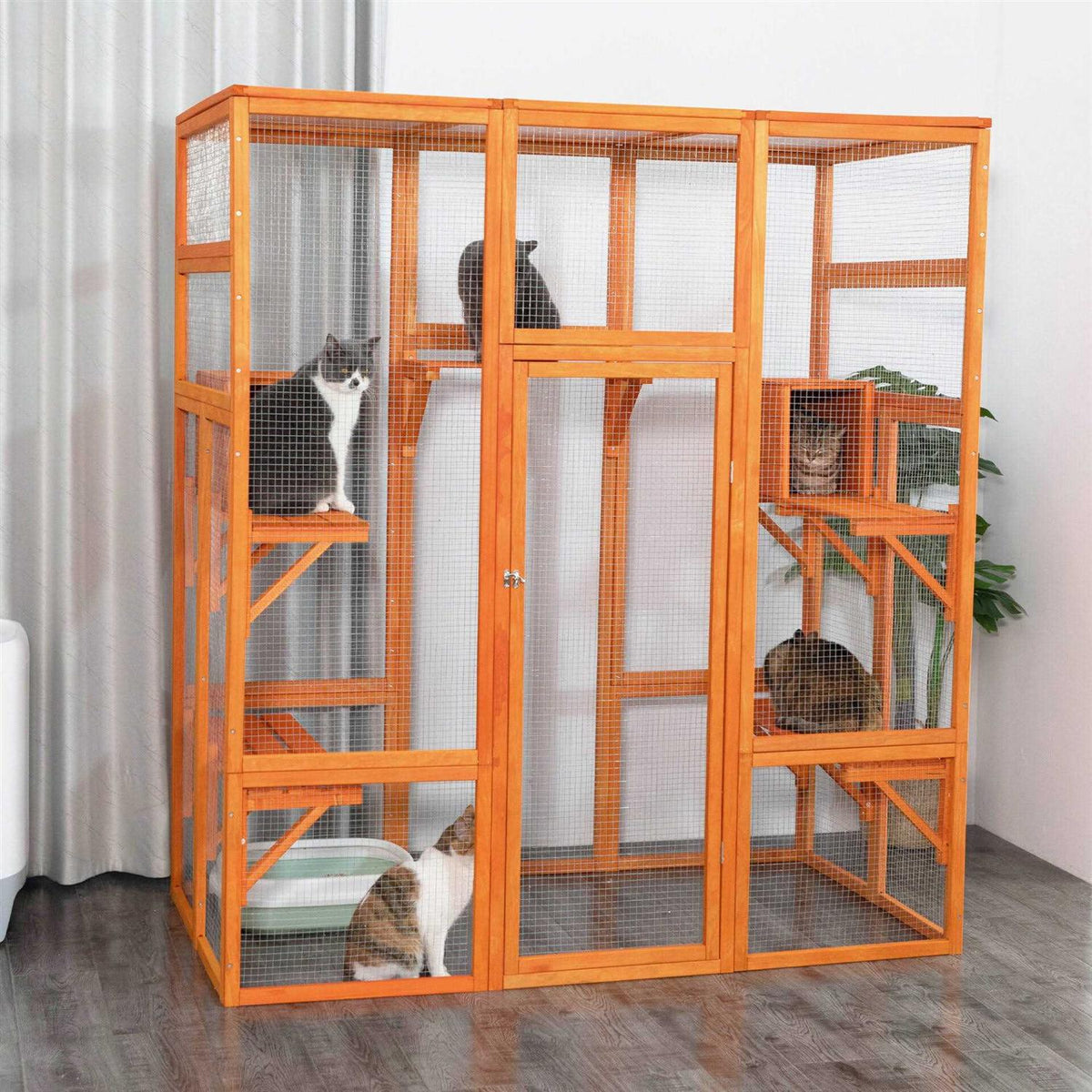 Large Catio Cat Enclosure Playpen U37299