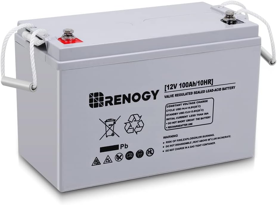 12 Volt 100Ah Deep Cycle AGM Battery P653