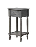Dark Gray Accent Table K8471