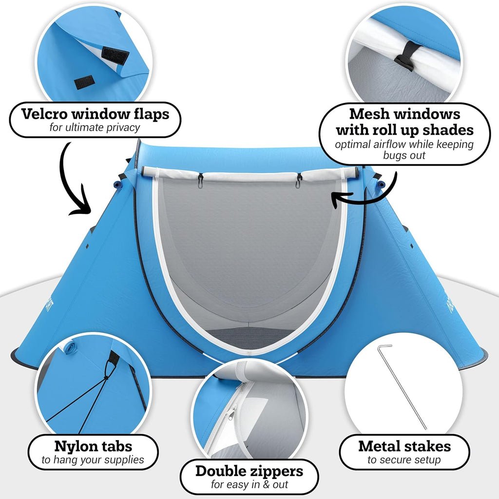 Pop-up Beach Camping Tent with Carrying Bag M263