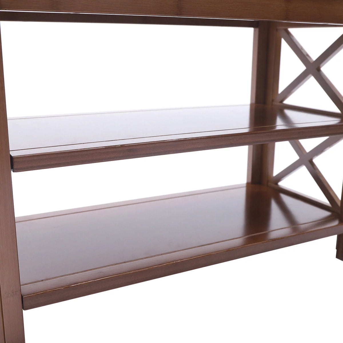 3-Tier Bamboo Shoe Rack Bench T630088