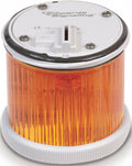Tower Light LED, Steady, 24VDC, 70mm, Amber U2941