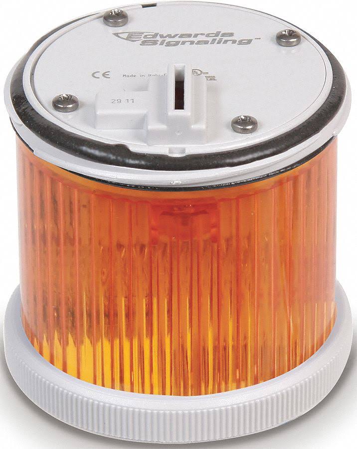 Tower Light LED, Steady, 24VDC, 70mm, Amber U2941